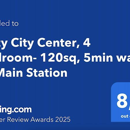 Cozy City Center, 4 Bedroom- 120Sq, 5Min Walk To Main Station Βασιλεία Εξωτερικό φωτογραφία