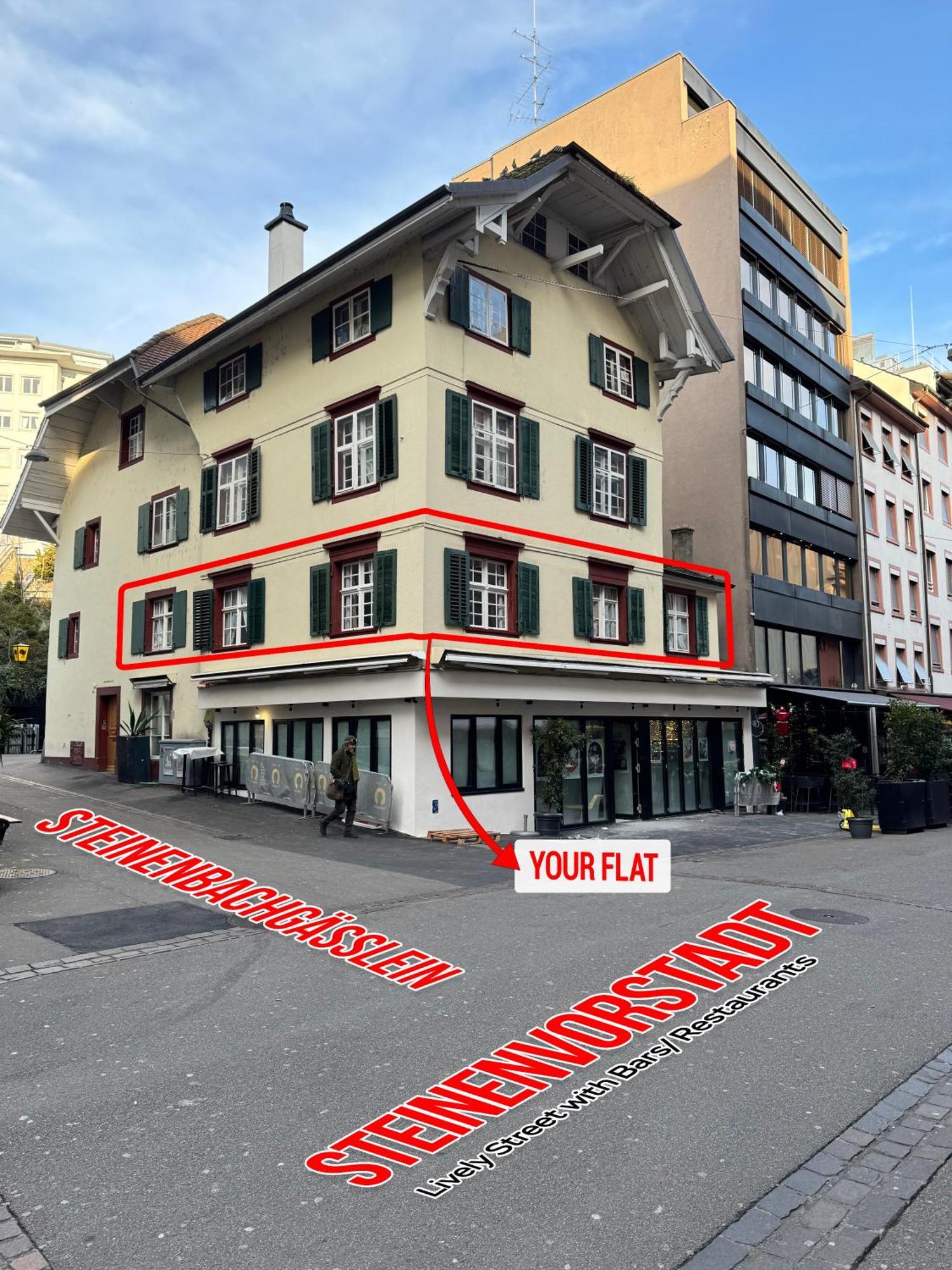 Cozy City Center, 4 Bedroom- 120Sq, 5Min Walk To Main Station Βασιλεία Εξωτερικό φωτογραφία